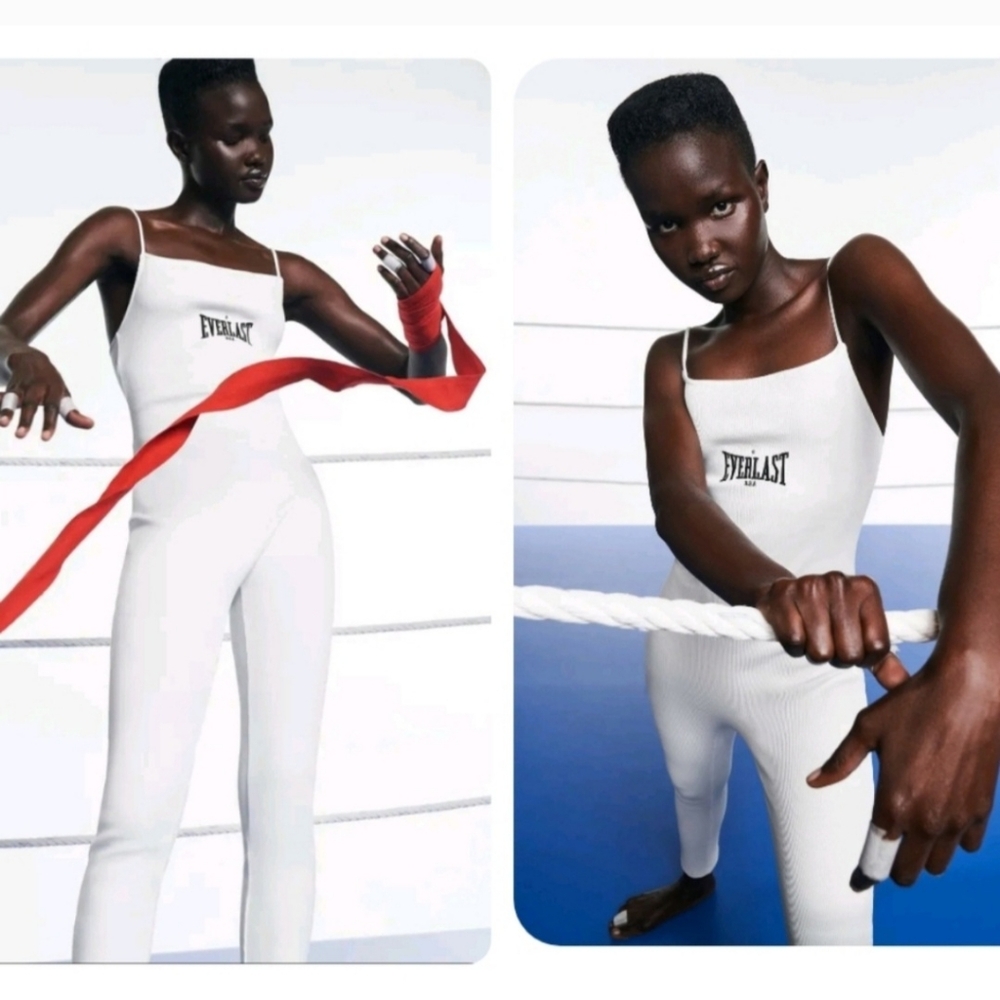 ZARA ribbed knit Everlast jumpsuit